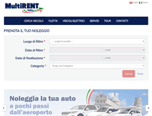 Tablet Screenshot of multirentitalia.com